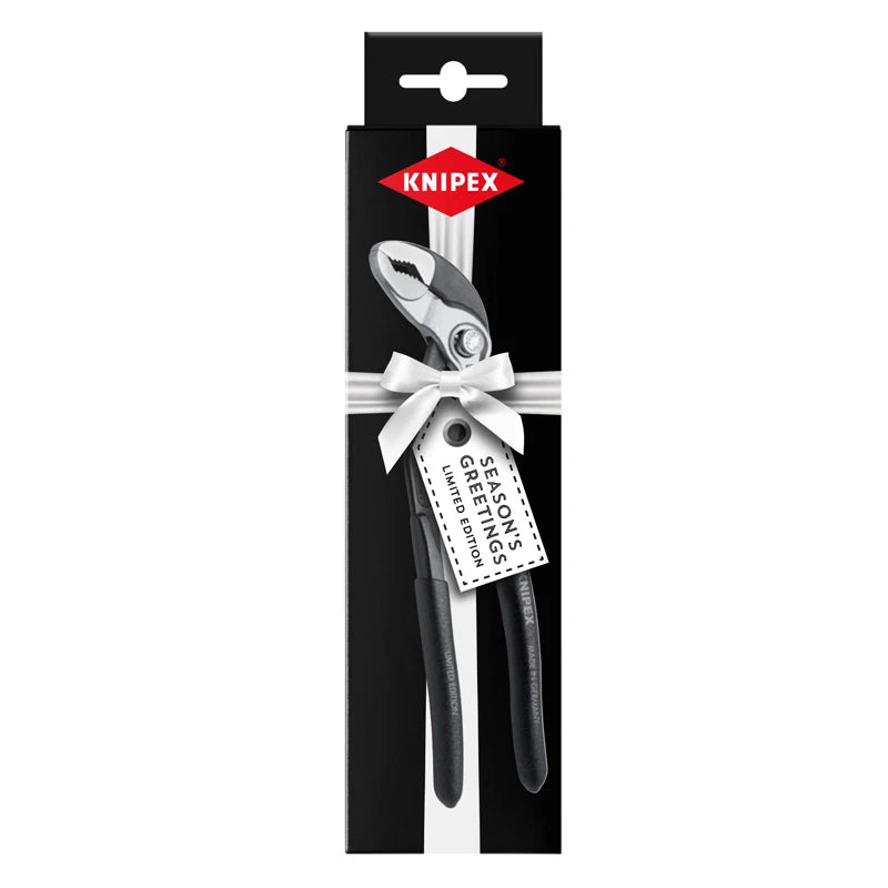 KNIPEX Limited Edition Cobra Pliers 180mm Xmas Black Box