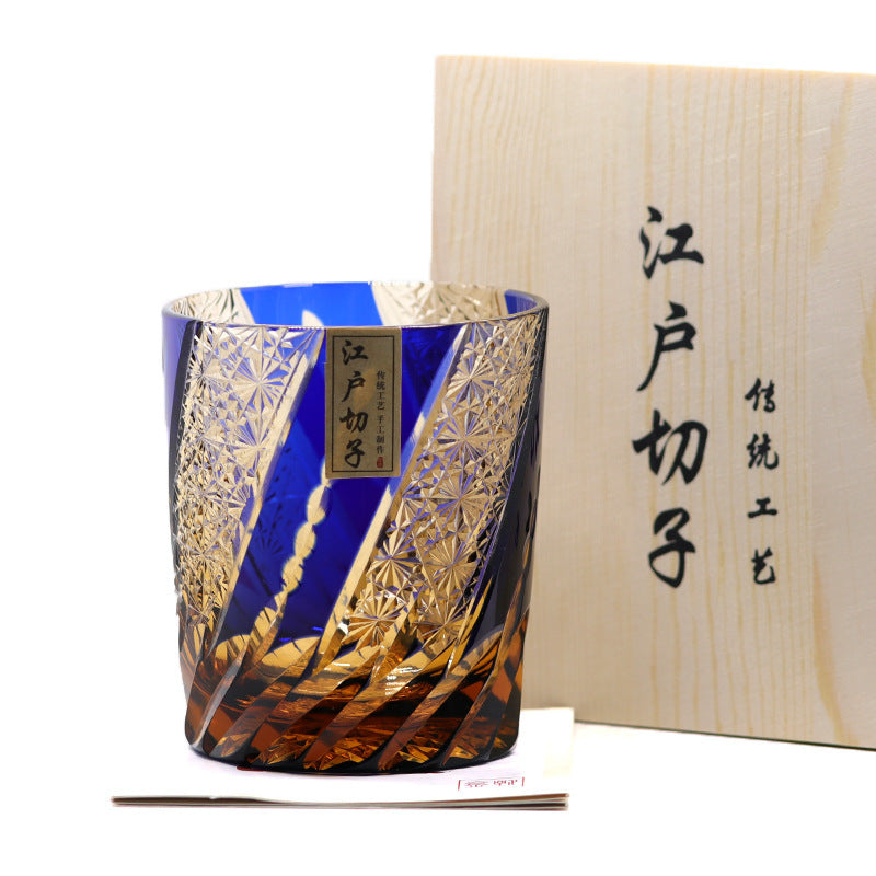 Verre à vin en cristal Décoration de la maison Artisanat