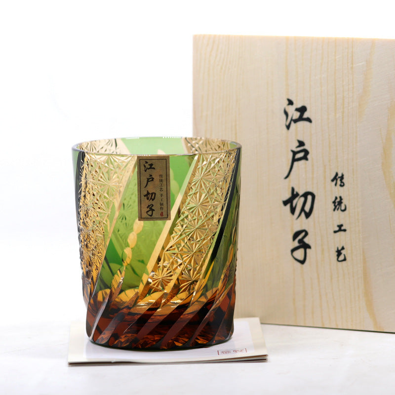 Verre à vin en cristal Décoration de la maison Artisanat