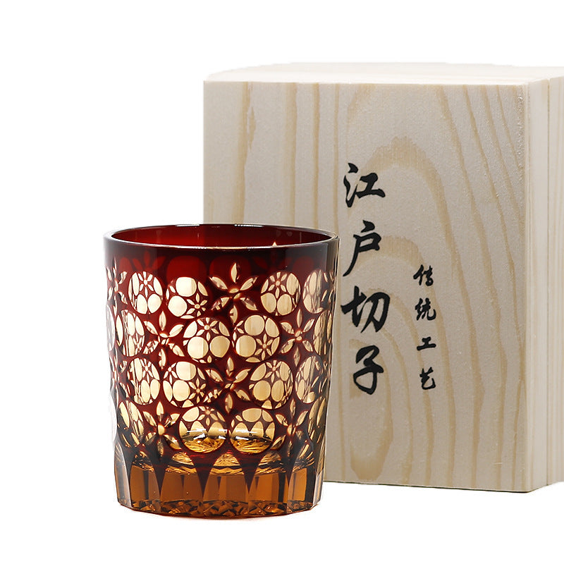 Verre à vin en cristal Décoration de la maison Artisanat