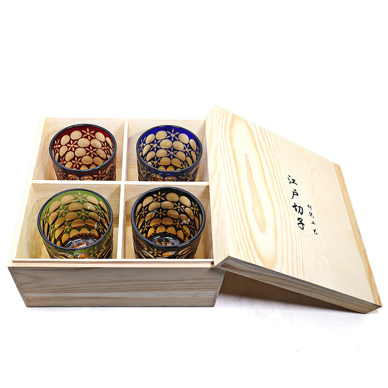 Verre à vin en cristal Décoration de la maison Artisanat