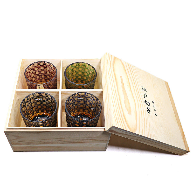 Verre à vin en cristal Décoration de la maison Artisanat