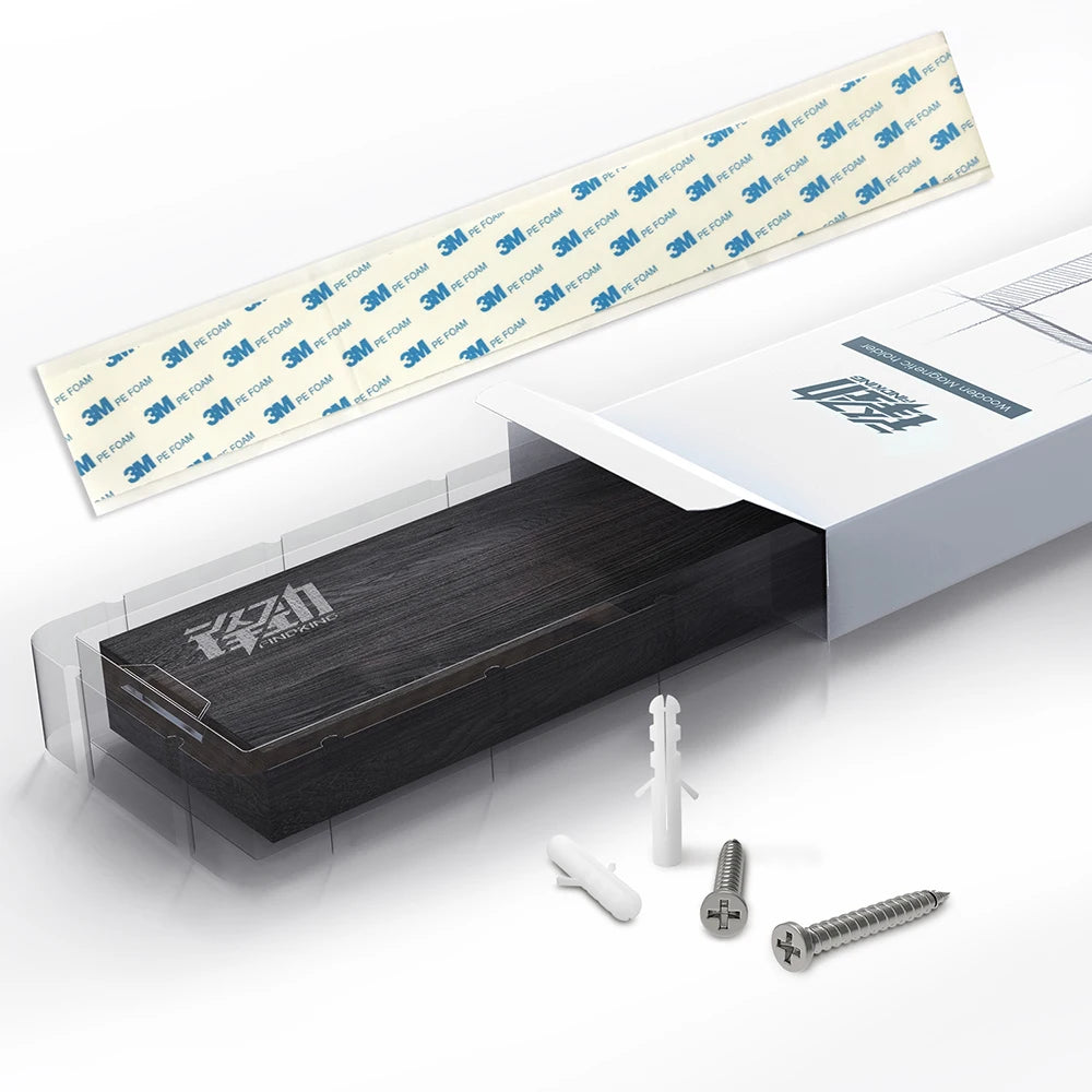 Wooden Neodymium Magnetic Knife Strip Holder