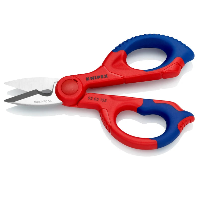 KNIPEX 95 05 155 SB Multi-Purpose Shears 155mm 6.1" Reinforced Fiberglass