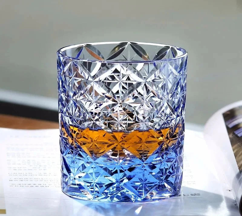 Edo Kiriko Starlight Crystal Glass