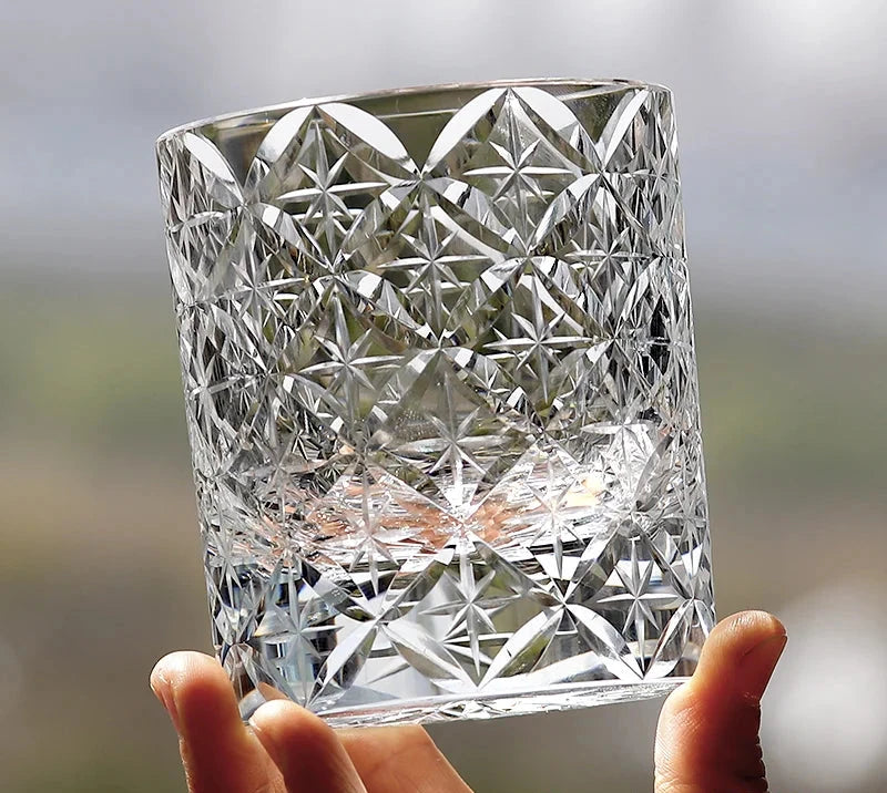 Edo Kiriko Starlight Crystal Glass