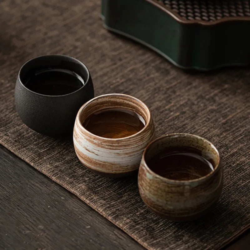 Handmade Stoneware Tea Cup