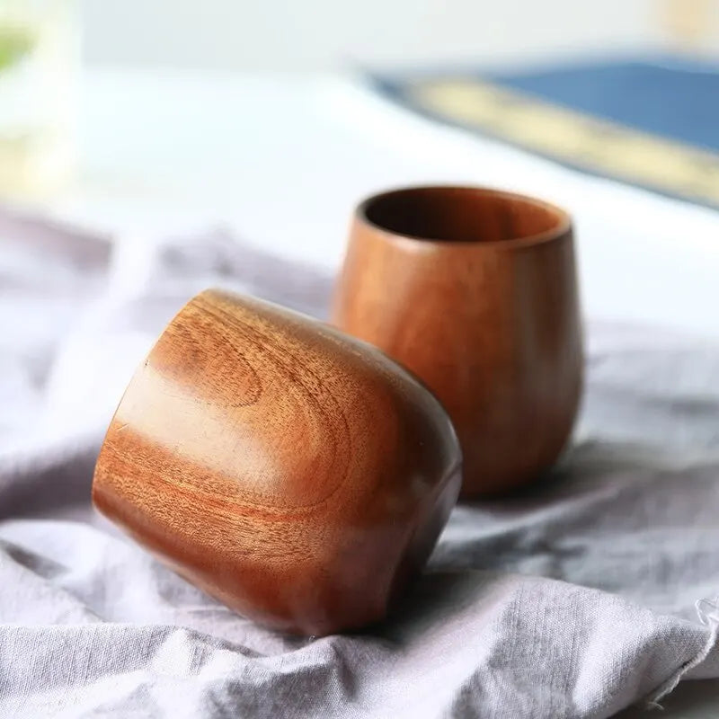 Solid Wood Big Belly Cup