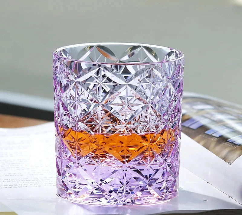Edo Kiriko Starlight Crystal Glass